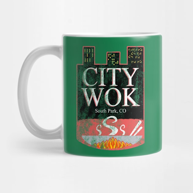 City Wok, distressed by hauntedjack